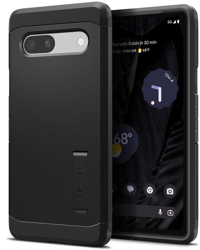 Spigen Tough Armor Black Google Pixel 7a - Phone Cover - Main image