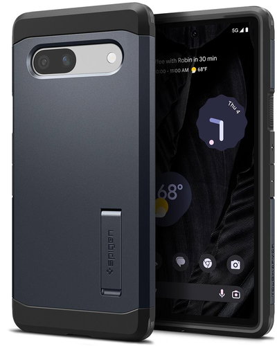 Spigen Tough Armor Metal Slate Google Pixel 7a tok - Telefon tok - Fő fotó