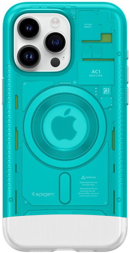 Spigen Classic C1 MagSafe Bondi Blue iPhone 15 Pro - Handyhülle - Hauptbild