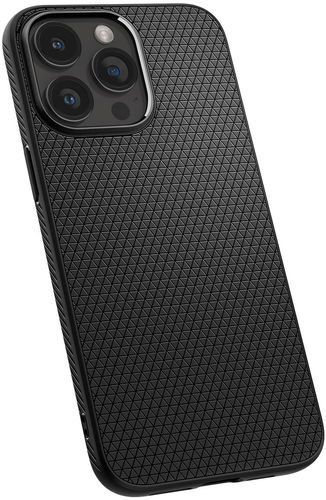 Case APPLE IPHONE 15 PRO MAX Spigen Liquid Air Matte black