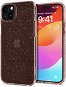 Spigen Liquid Crystal Glitter Rose Quartz iPhone 15 tok - Telefon tok