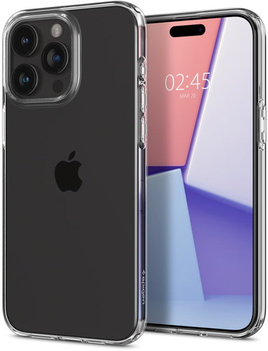 Spigen Liquid Crystal Clear iPhone 15 Pro Max - Phone Cover - Main image
