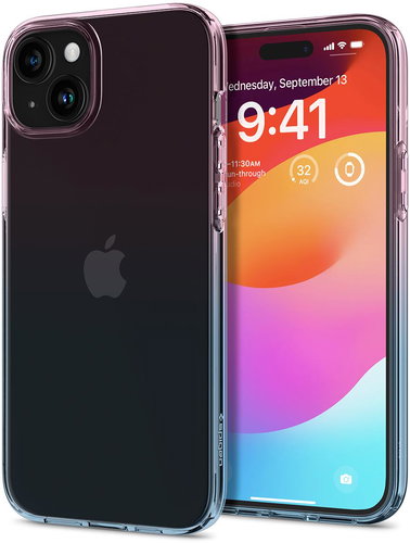 Spigen Liquid Crystal Gradation iPhone 15 - Phone Cover - Main image