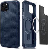 Spigen Mag Armor MagSafe Navy Blue iPhone 15 Plus - Phone Cover