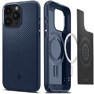 Spigen Mag Armor MagSafe Navy Blue iPhone 15 Pro - Phone Cover