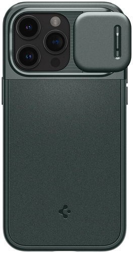 Spigen Optik Armor Black MagSafe Case - For iPhone 15 Pro Max