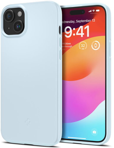 Spigen Thin Fit Mute Blue iPhone 15 - Handyhülle - Hauptbild