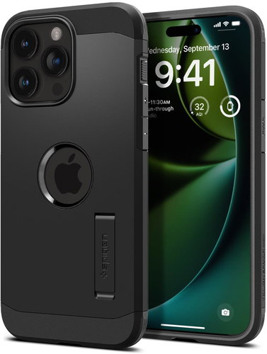 Spigen Tough Armor MagSafe Black iPhone 15 Pro Max - Handyhülle - Hauptbild
