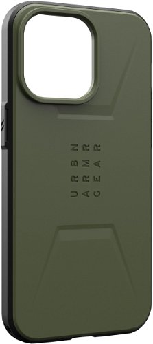 UAG Civilian MagSafe case for iPhone 15 Pro Max. Olive