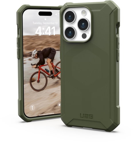 UAG Essential Armor MagSafe Olivegreen iPhone 15 Pro - Handyhülle - Hauptbild