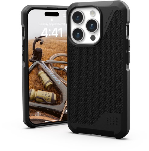 UAG Metropolis LT MagSafe Kevlar Black iPhone 15 Pro - Handyhülle - Hauptbild