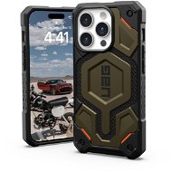 UAG Monarch Pro MagSafe Kevlar Element Green iPhone 15 Pro - Handyhülle