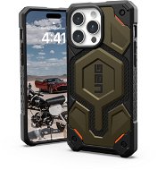 UAG Monarch Pro MagSafe kevlar Element Green iPhone 15 Pro Max - Handyhülle