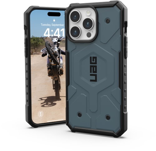 UAG Pathfinder MagSafe Cloud Blue iPhone 15 Pro Max - Phone Cover - Main image