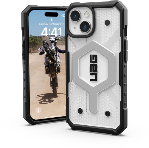 UAG Pathfinder MagSafe Ice iPhone 15 - Phone Cover - Main image
