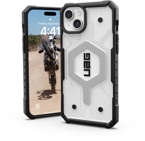 UAG Pathfinder MagSafe Ice iPhone 15 Plus - Phone Cover - Main image