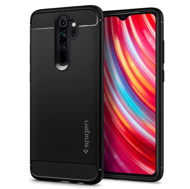 Xiaomi Redmi Note 8 Pro Spigen Robuste Rüstung Schwarz - Handyhülle