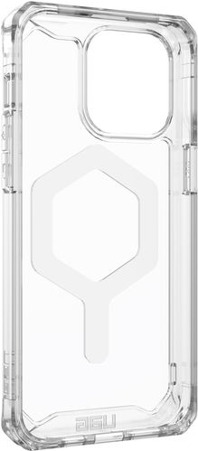 UAG Plyo MagSafe Case for Apple iPhone 15 Pro Max in Ice and White