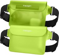 Wasserdichtes Etui Spigen Aqua Shield WaterProof Waist Bag A620 2 Pack Cactus Green - Vodotěsné pouzdro