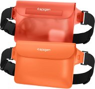 Wasserdichtes Etui Spigen Aqua Shield WaterProof Waist Bag A620 2 Pack Sunset Orange - Vodotěsné pouzdro