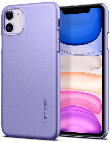 Spigen Thin Fit Purple iPhone 11 - Phone Cover - Main image