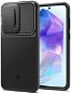 Handyhülle Spigen Optik Armor Black Samsung Galaxy A55 - Kryt na mobil