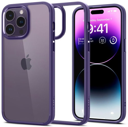 Spigen Ultra Hybrid Deep Purple iPhone 14 Pro Max - Handyhülle - Hauptbild