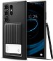 Spigen Liquid Slot Matte Black Samsung Galaxy S24 Ultra - Handyhülle