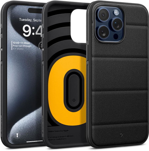 Spigen Caseology Athlex Active Black iPhone 15 Pro Max - Handyhülle - Hauptbild