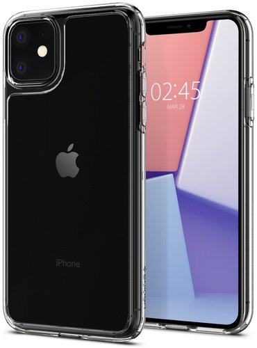 Spigen Quartz Hybrid Clear iPhone 11 - Phone Cover - Main image