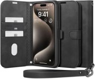 Spigen Wallet S Pro iPhone 15 Pro fekete tok - Mobiltelefon tok