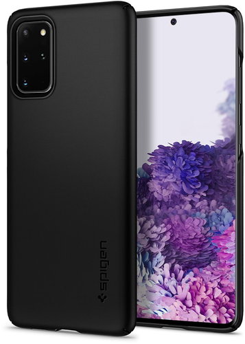 Spigen Thin Fit Black Samsung Galaxy S20+ - Telefon tok - Fő fotó