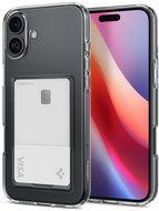 Spigen Crystal Slot Crystal Clear iPhone 16 - Phone Cover
