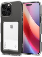 Spigen Crystal Slot Crystal Clear iPhone 16 Pro - Phone Cover