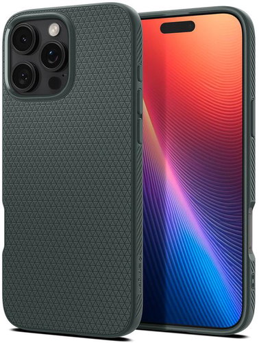 Spigen Liquid Air Abyss Green iPhone 16 Pro Max - Handyhülle - Hauptbild