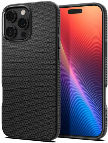 Spigen Liquid Air Matte Black iPhone 16 Pro Max - Handyhülle - Hauptbild