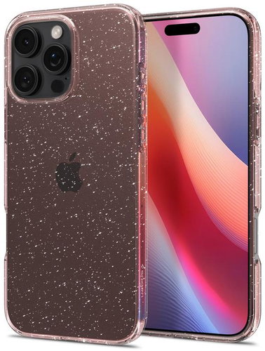 Spigen Liquid Crystal Glitter Rose Quartz iPhone 16 Pro - Handyhülle - Hauptbild
