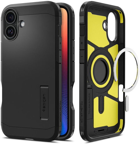Spigen Tough Armor MagSafe Black iPhone 16 Plus - Handyhülle - Hauptbild