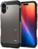 Spigen Tough Armor MagSafe Gunmetal iPhone 16 - Phone Cover