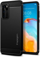 Spigen Rugged Armor Black Huawei P40 - Phone Cover