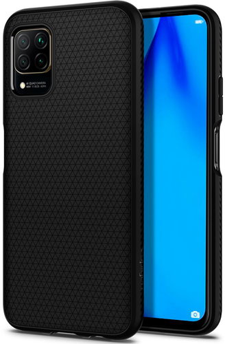 Spigen Liquid Air Black Huawei P40 Lite - Phone Cover - Main image
