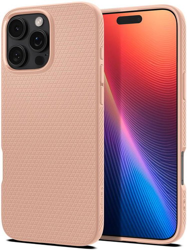 Spigen Liquid Air Rose Titanium iPhone 16 Pro Max tok - Telefon tok - Fő fotó