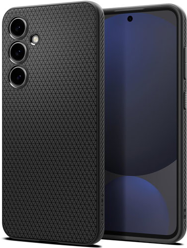 Spigen Liquid Air matte Black Samsung Galaxy S24 FE - Phone Cover - Main image