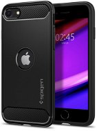 Telefon tok Spigen Rugged Armor Black iPhone SE 2020/SE 2022 tok - Kryt na mobil
