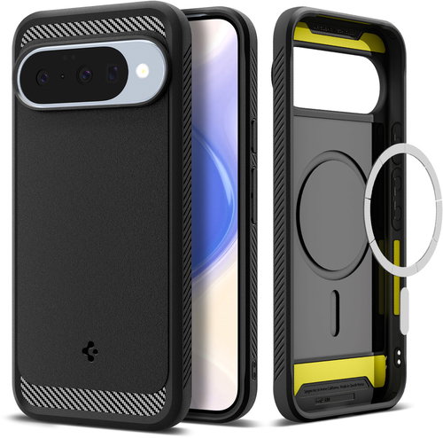 Spigen Rugged Armor MagSafe Matte Black - Google Pixel 10 Pro/Pixel 10 - Handyhülle - Hauptbild