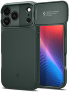 Spigen Optik Armor MagSafe Abyss Green iPhone 17 Pro Max - Phone Cover