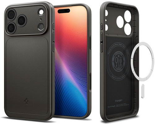 Spigen Thin Fit MagSafe GunMetal iPhone 17 Pro Max tok - Telefon tok - Fő fotó