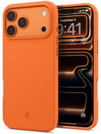 Spigen Silicone Fit MagSafe Cosmic Orange iPhone 17 Pro Max - Phone Cover