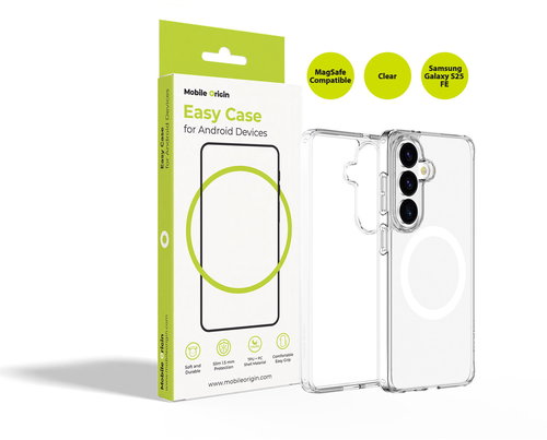 Mobile Origin Easy Case MagSafe Clear Samsung Galaxy S25 FE - Handyhülle - Hauptbild