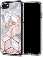 Spigen Ciel Cecile rózsaszín márvány iPhone SE 2020/8/7 - Telefon tok